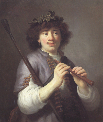 Rembrandt as a shepherd (mk33)